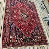 Tapis persan ancien noué main