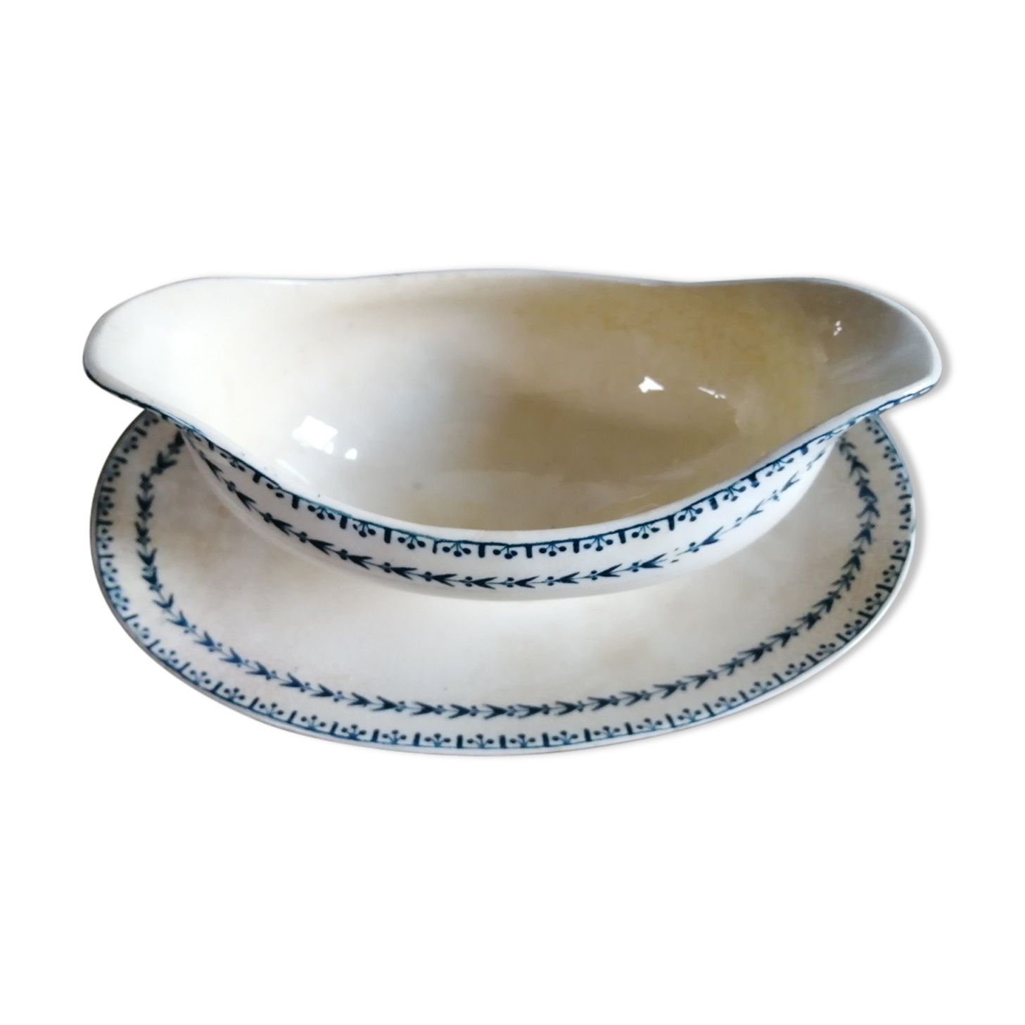 Carlos Vintage Antique Porcelain Saucière