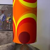 Table lamp, handmade lampshade