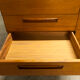 Danish Scandinavian wardrobe signed Sven Ellekaer 1960 3 doors 2 drawers with mounting plan