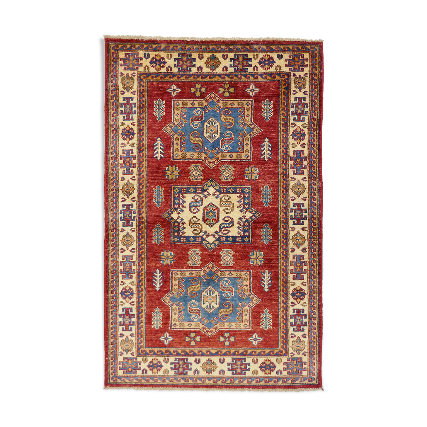 Oriental carpet "Kazak" extra fine 127 X 80 cm