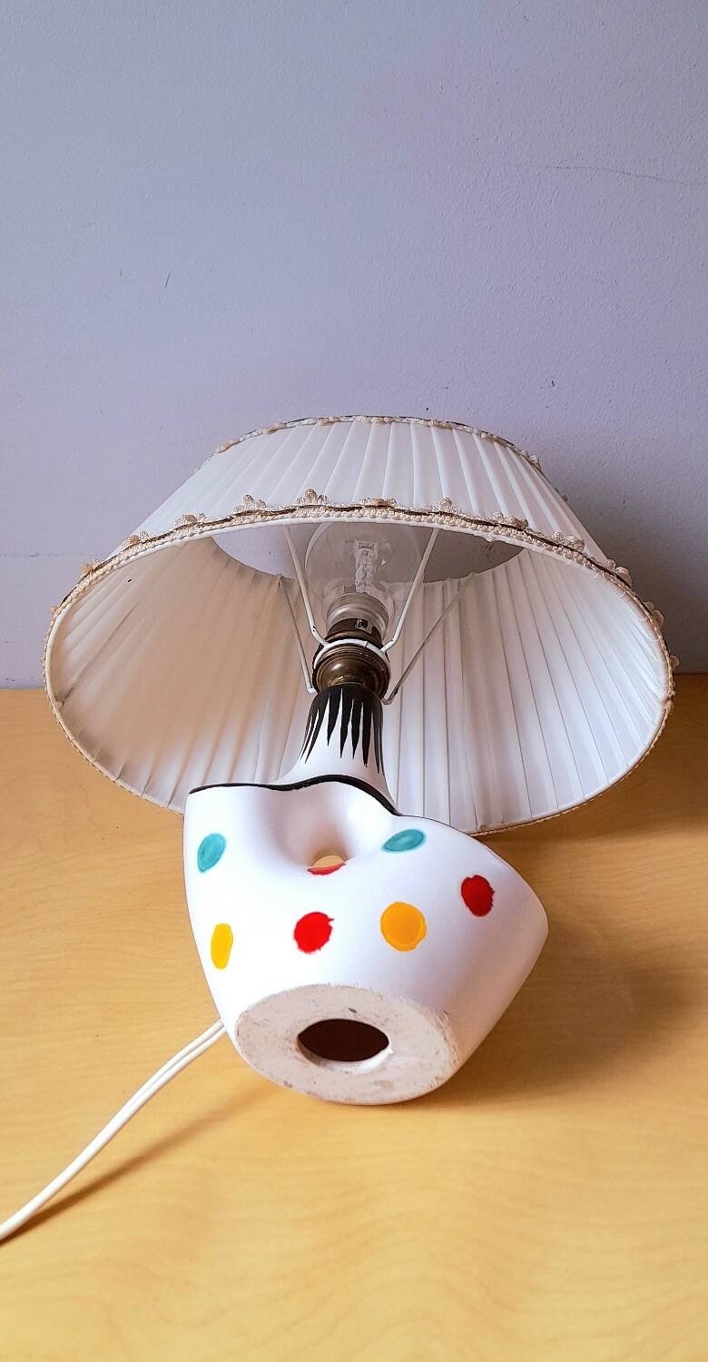 Lampe en céramique 1950