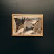 Original Dutch Oil on Canvas – “Rooftops” by Adrian van Arkel (1924–2006)