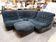 Canapé d'angle modulable chauffeuses et pouf vintage Steiner - Années 80