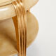 Side table parchment gilding 1930s