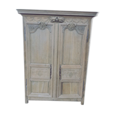 Norman cabinet in stripped-down oak