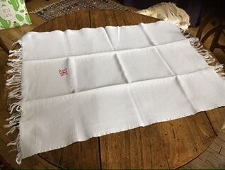 Serviettes de toilette en nid d'abeille