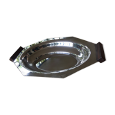 Silver metal plate signed Roux Marquiand