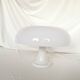 Lampe champignon en plastique blanc