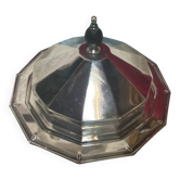 Gainsborough stamped silver plated butter dish