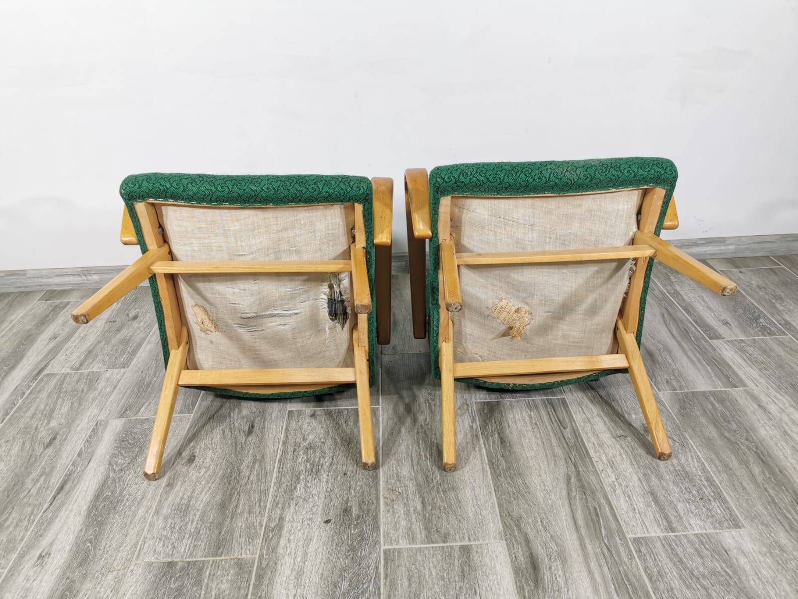 Vintage Armchairs by Jaroslav Smidek, 1960s, Set of 2