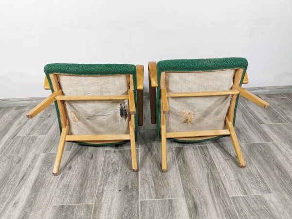 Fauteuils Vintage par Jaroslav Smidek, 1960s, Set de 2