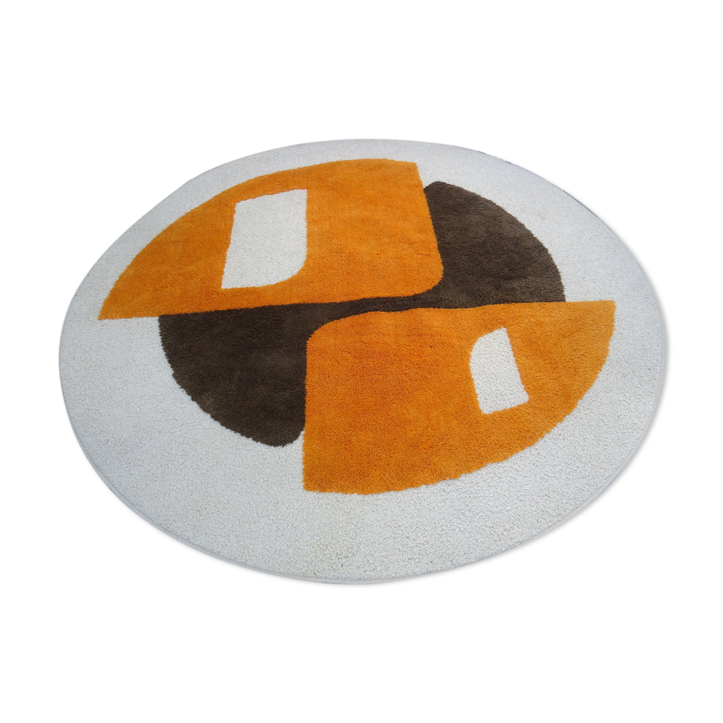 Design round carpet, 60s