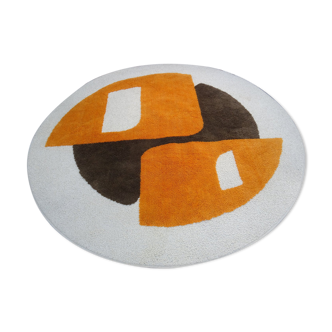 Design round carpet, 60s