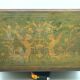 Marquetry jewellery box with foliage decoration