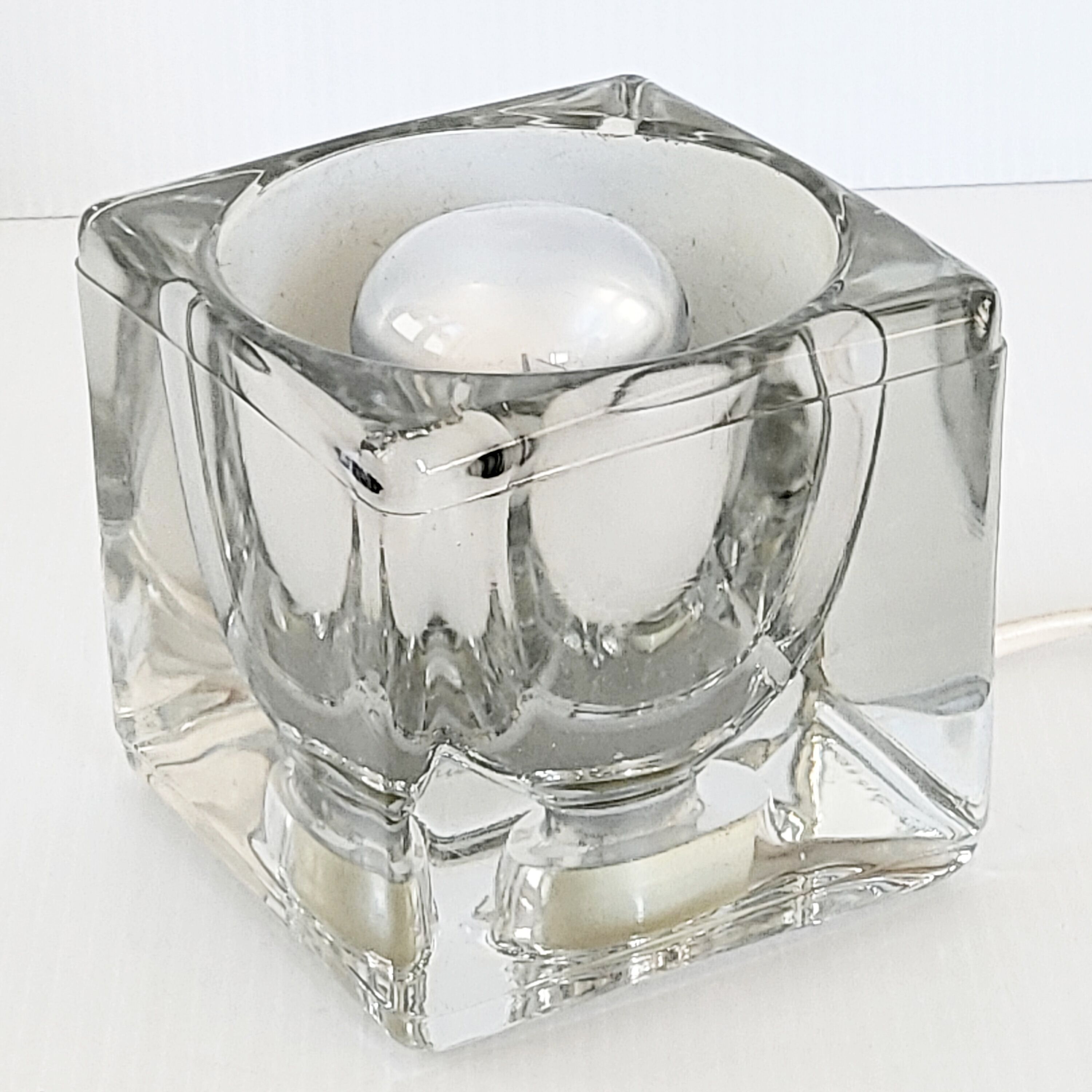 Vintage cube lamp Peill & Putzler 1970