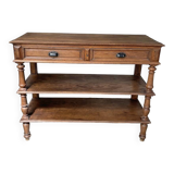 Oak console drapery 1950