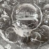 Art Deco molded glass sugar bowl