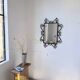 Brutalist wrought iron mirror 1940