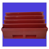 Sorter Lynx burgundy vintage 70's