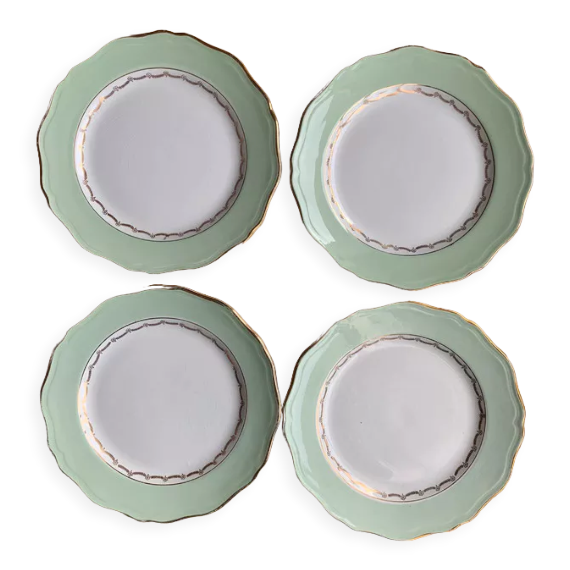 4 Flat plates L'amandinoise