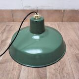 Enamelled sheet metal suspension