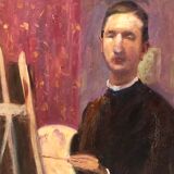 Self-portrait of an artist painter