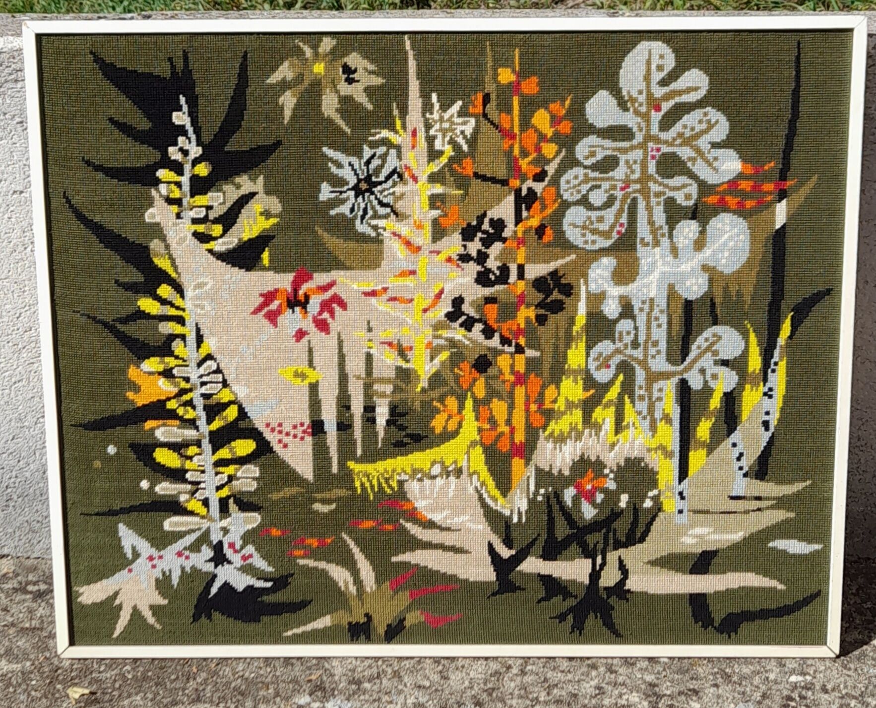 Wall tapestry canvas 70s