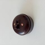 Vintage bakelite switch from the 50s