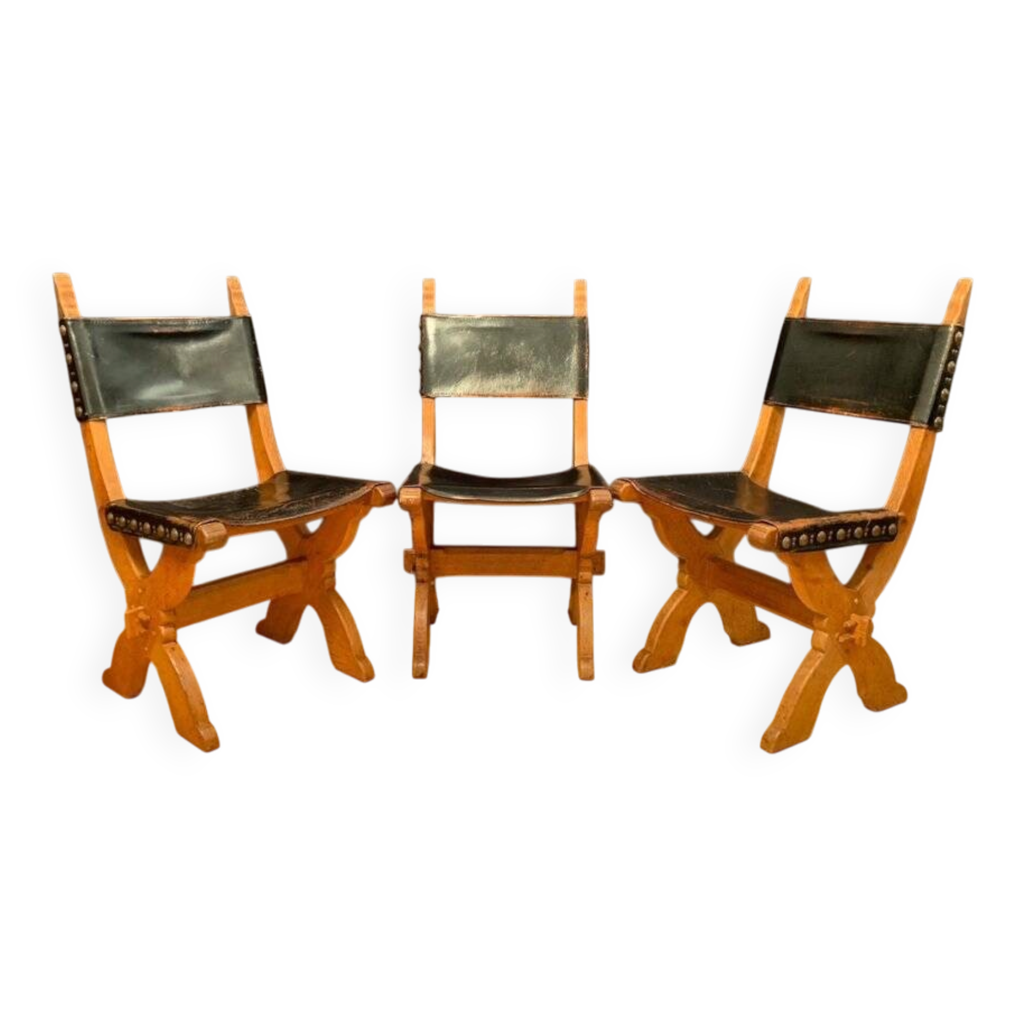 Dutch chairs by Bram Sprij, 1960s, set of 3