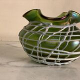 Vase in colored glass