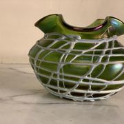 Vase in colored glass