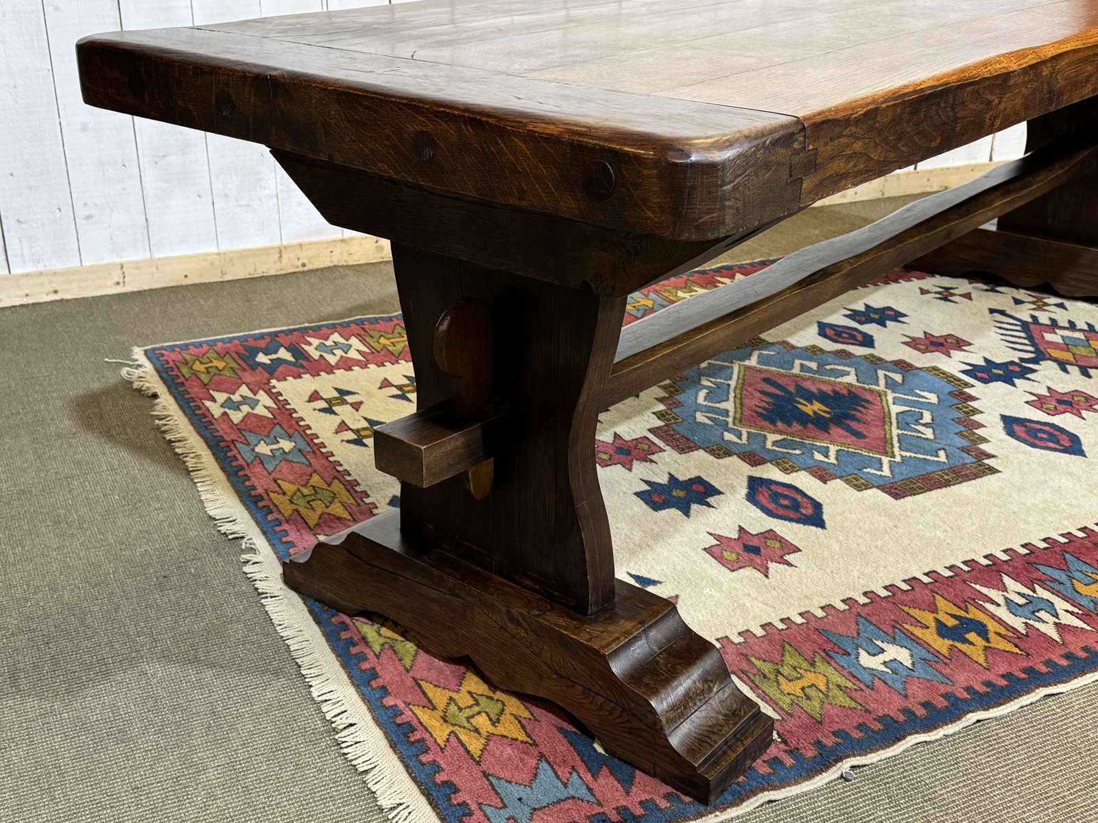Monastery table in oak from the early 20th century.
