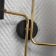 Pair of wall sconces 1950s style Arlus Lunel