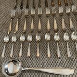 Spoons, forks, small spoons, ladle