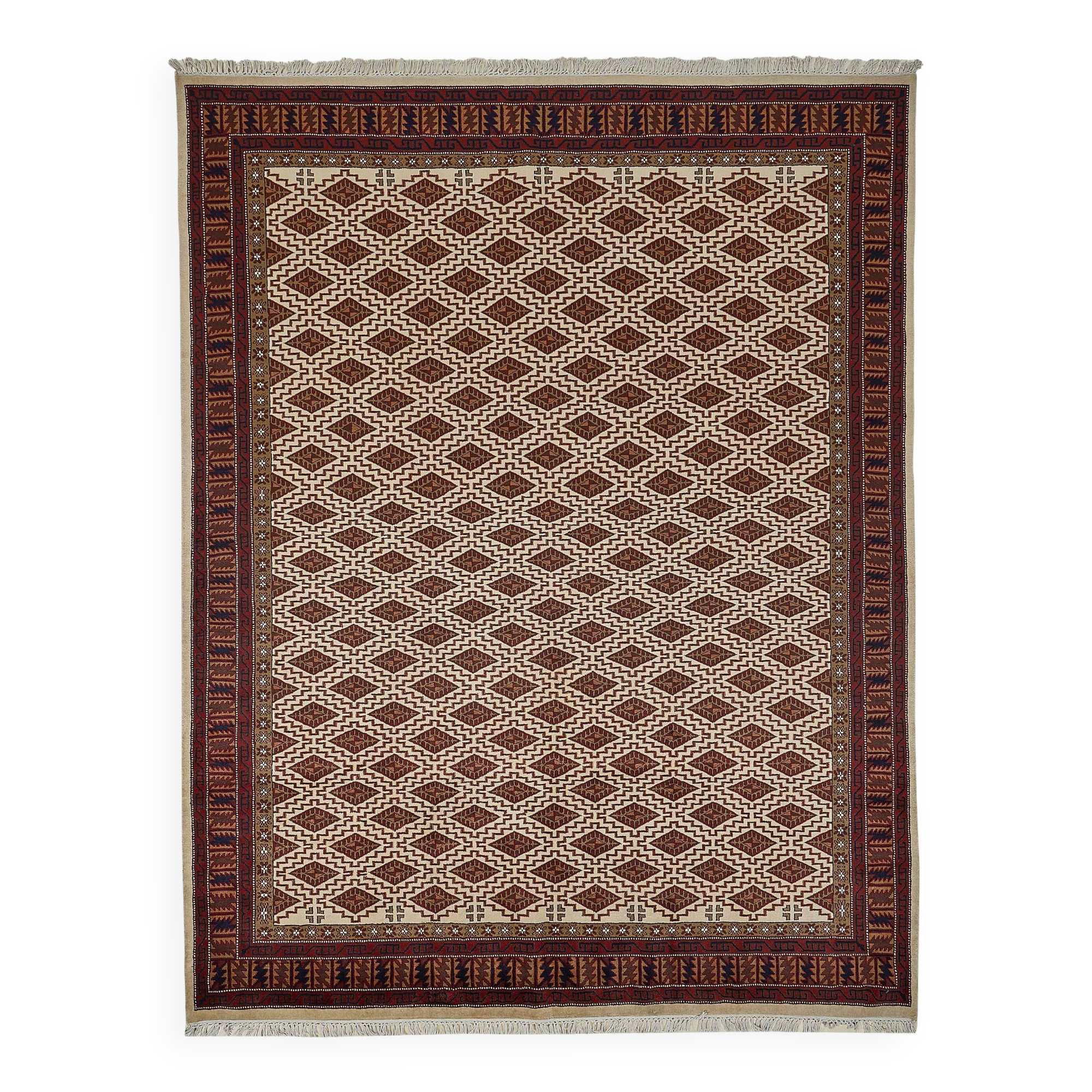 Turkish Handknotted Wool Oushak Rug 246 cm x 317 cm