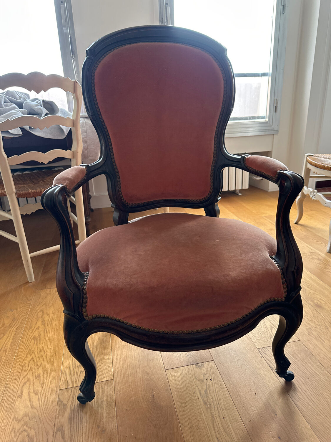 Louis XV cabriolet armchair