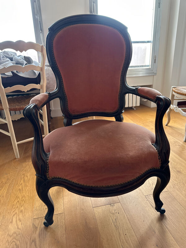 fauteuil cabriolet Louis XV