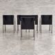 Set of 5 modernist dining chairs by Arnold Merckx for Arco / 1980s