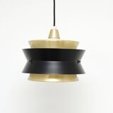 Lampe Trava dorée, Suède, années 1960