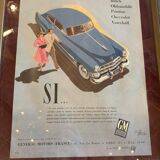 General Motors advertising poster 1950s