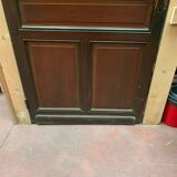 Door and impost in stained glass Art Deco early twentieth century