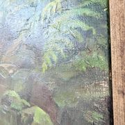 Oil painting "jungle" forest landscape