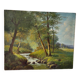 Paysage de forêt signe