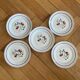 Assiettes dessert bagatelle Luneville KG