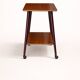Vintage 1950s wooden sideboard – Mid-century style bar table on wheels