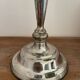 Silver metal candlestick