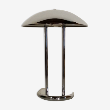 Lampe champignon en métal chromé modèle Barad de Robert Sonneman, Ikea vintage 1980