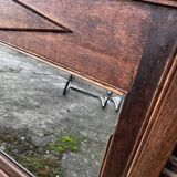Beveled Mirror in solid wood