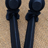 Andirons for fireplace